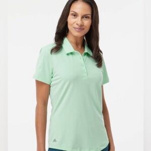 Adidas Women's Mint Green Polo Shirt